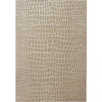 Carpete Sevilha Inspiração Modern Art Bege Escuro 135x195